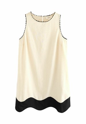 Next Hverdagskjole - cream ecru black