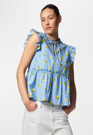 Pieces PCEMMA  - Top - cashmere blue