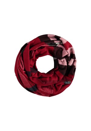 PLAID CASHMINK LOOP - MADE IN GERMANY - Plaukų tinklelis - red