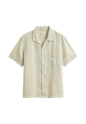 GANT, SHORT SLEEVE - Camicia - sand