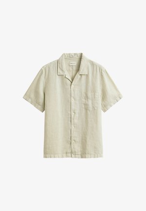 GANT, SHORT SLEEVE - Hemd - sand