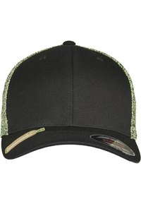 Flexfit Nokkmüts - black/neonyellowmelange