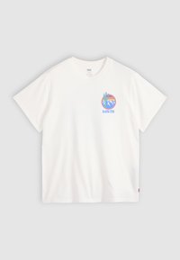 RELAXED FIT TEE - T-shirt print - trend cactus when nature calls cloud dancer