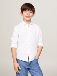 Tommy Hilfiger FLAG REGULAR - Pluus - white