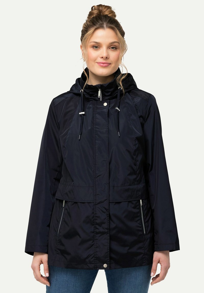 Ulla Popken Regnjacka - navy blue