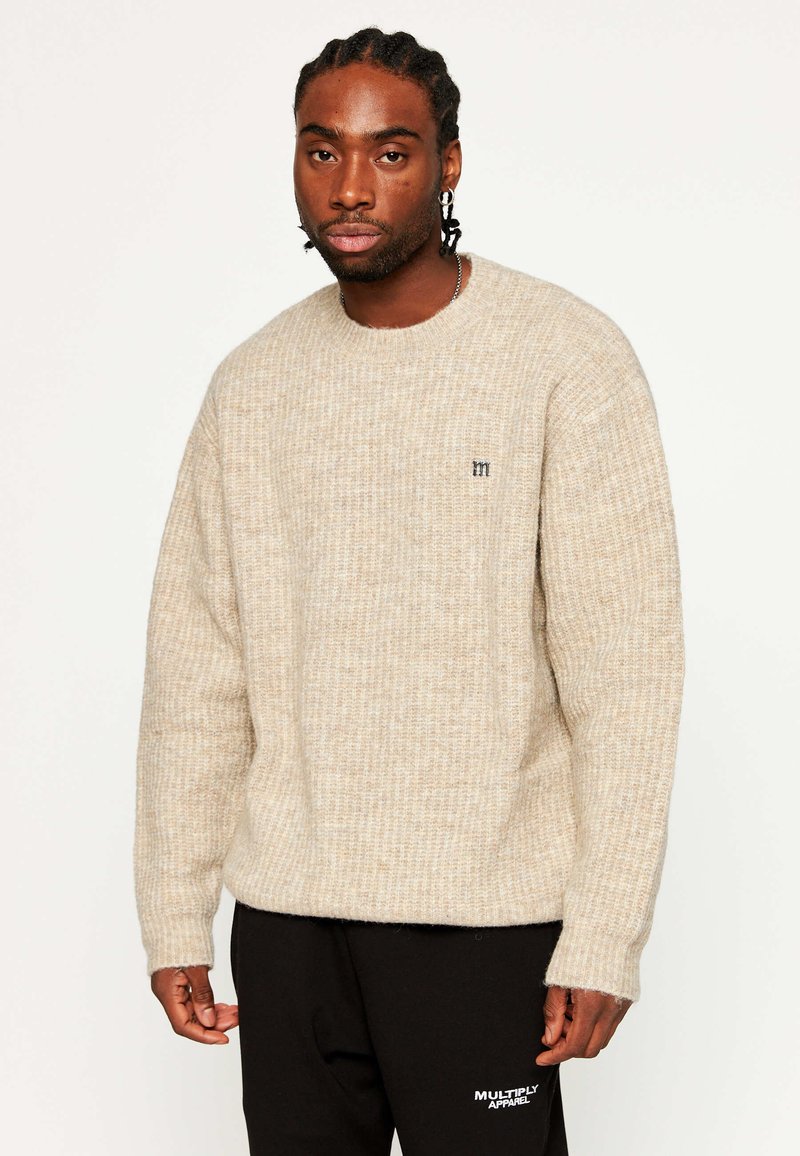 Multiply Apparel OVERSIZE SWEATER OLD LONDON M - Strickpullover  