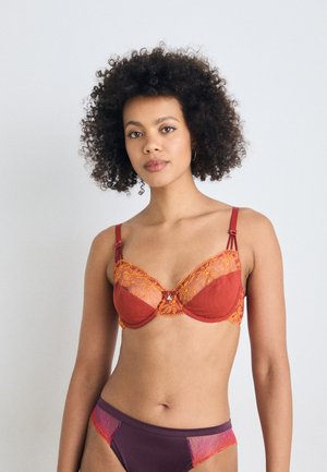 LASCANA NUANCE BY LASCANA WIRE BRA 2 PACK - Underwired bra - cinnamon/orange/creme