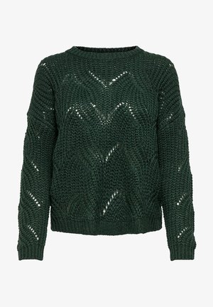 ONLY Strickpullover - green