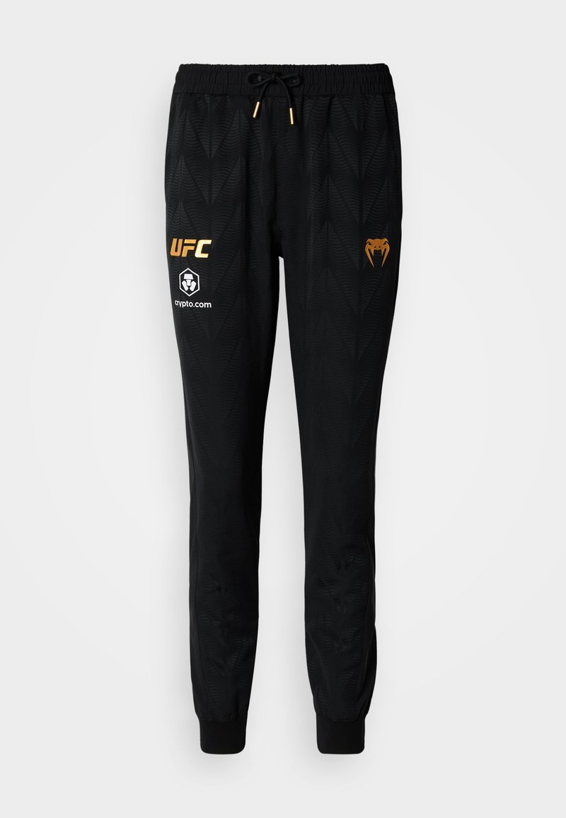 Venum UFC ZENITH FIGHT NIGHT WOMEN'S - Tracksuit bottoms - black/gold ...