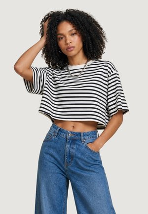 I AM, T-shirt con stampa - bianco---blu