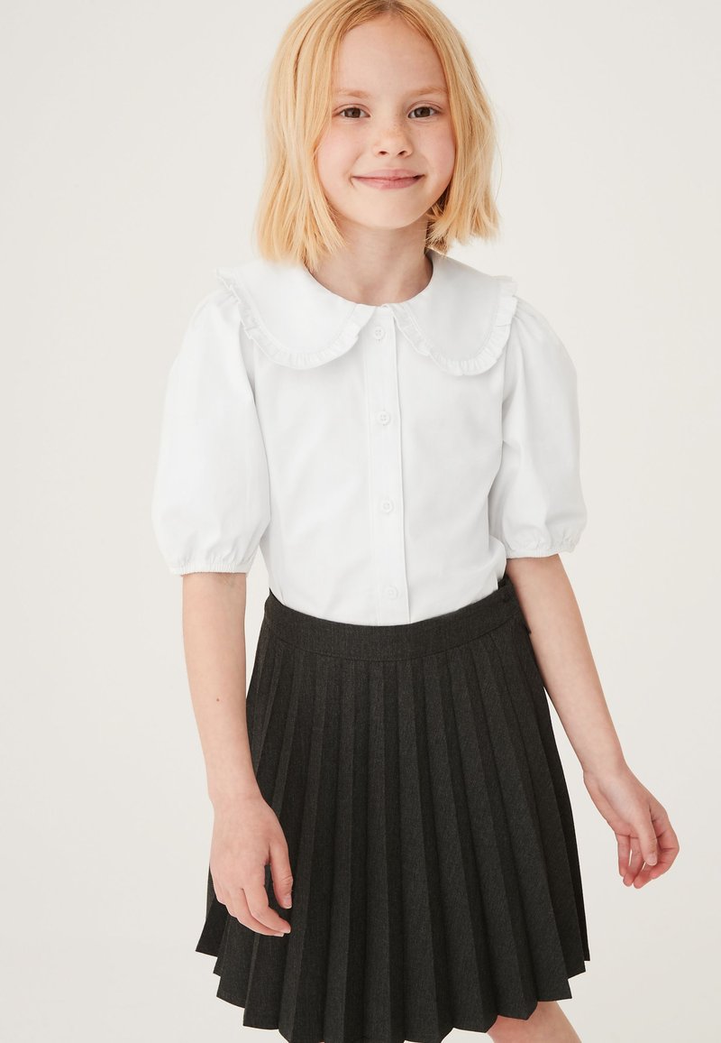 Robe caraco plissée à effet dégradé multicolore | Essentiel Antwerp