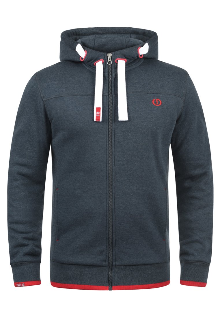 BLEND Herren Kapuzenjacke Speedy - Sportliche Sweatjacke Mit Reißverschluss