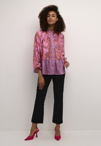 Culture Blúzka so zapínaním na gombíky - phlox pink graphic