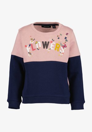 FLOWERS - Sweatshirt - pink/dark blue