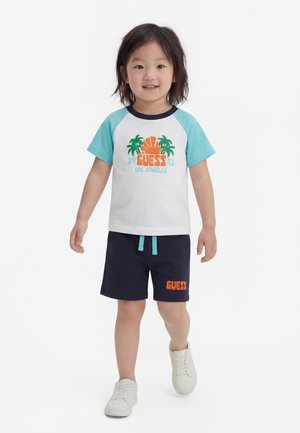 Guess UNISEX SET   - Short - blue/white