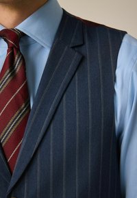Next REGULAR FIT - TAILORED FIT TRIMMED STRIPE - Vesta - blue