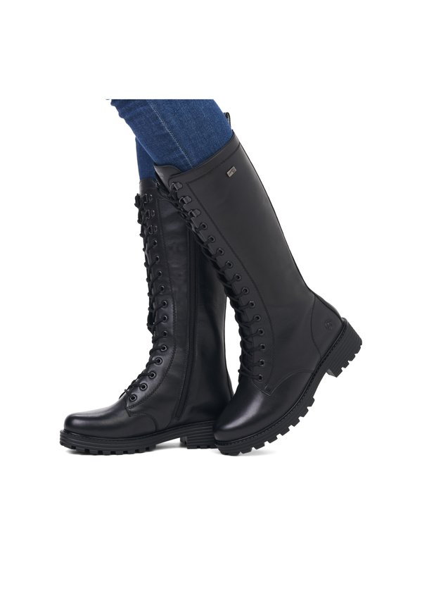 Schnürstiefel - schwarz schwarz