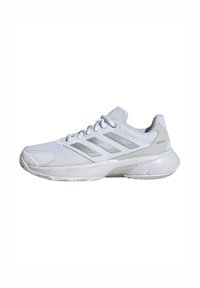 COURTJAM CONTROL 3 CLAY TENNIS - Tennisskor för grus - cloud white silver metallic grey one
