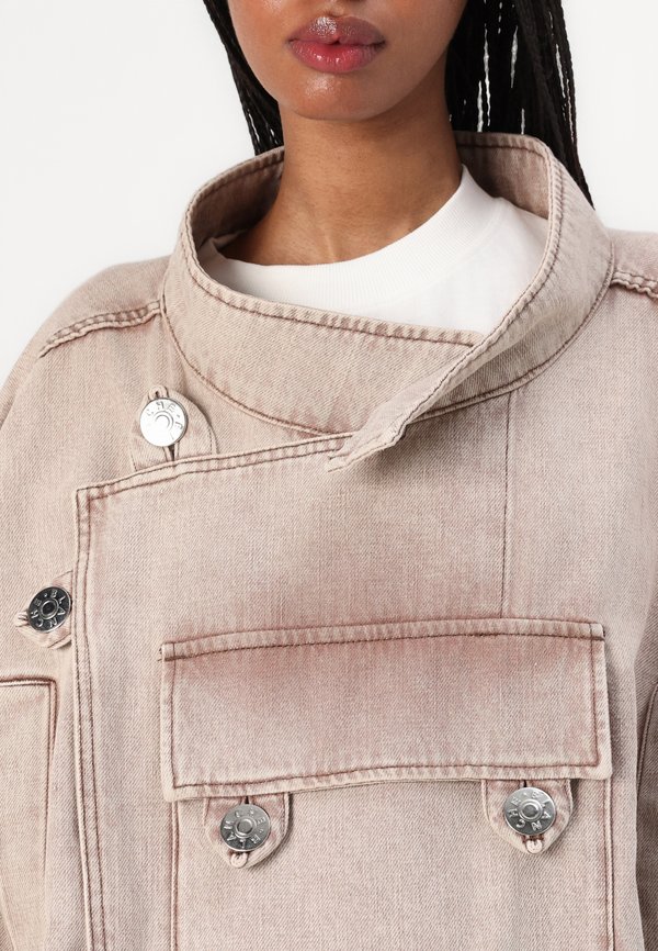 HERA UTILITY JACKET - Denim jacket - sand2