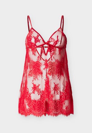 AVAILING ALL OVER CHEMISE - Nočná košieľka - red