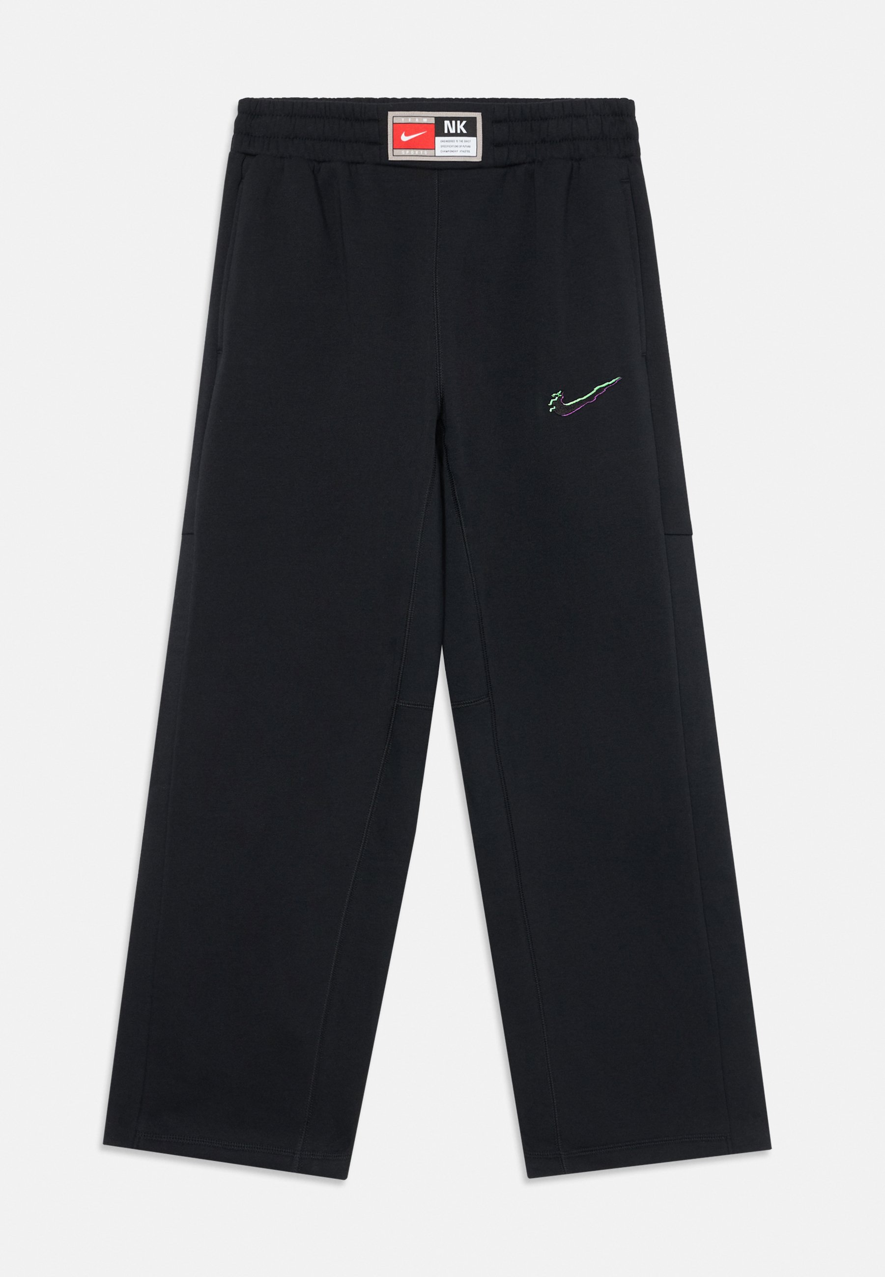 Nike Performance GLITCH UNISEX Tracksuit bottoms black/green