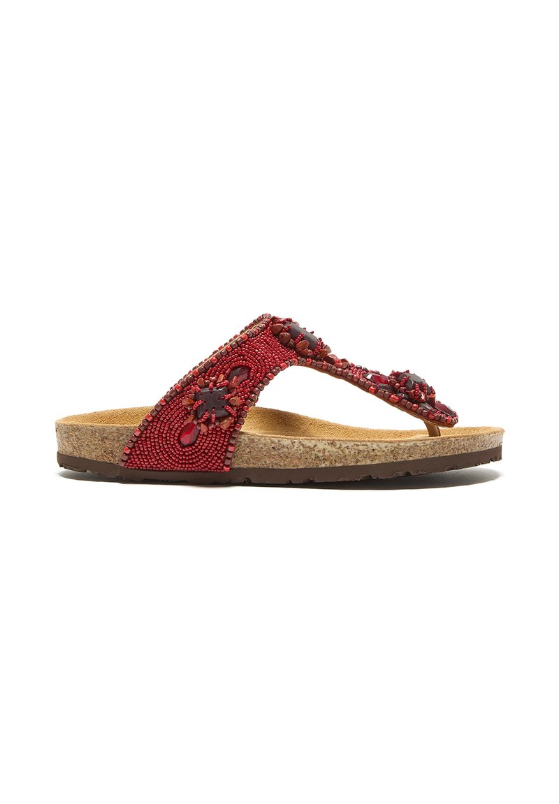 Maliparmi GLAMOUR INFRABIJOUX - Infradito - dark red