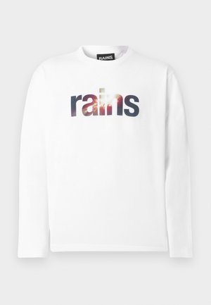 CLASSIC LONG SLEEVE ROSES UNISEX - Μπλούζα με μακριά μανίκια - white