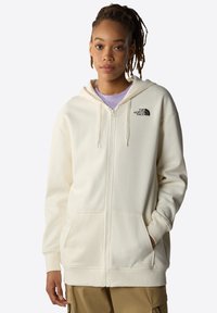The North Face OPEN GATE FULL  - Sudadera con cremallera - white dune