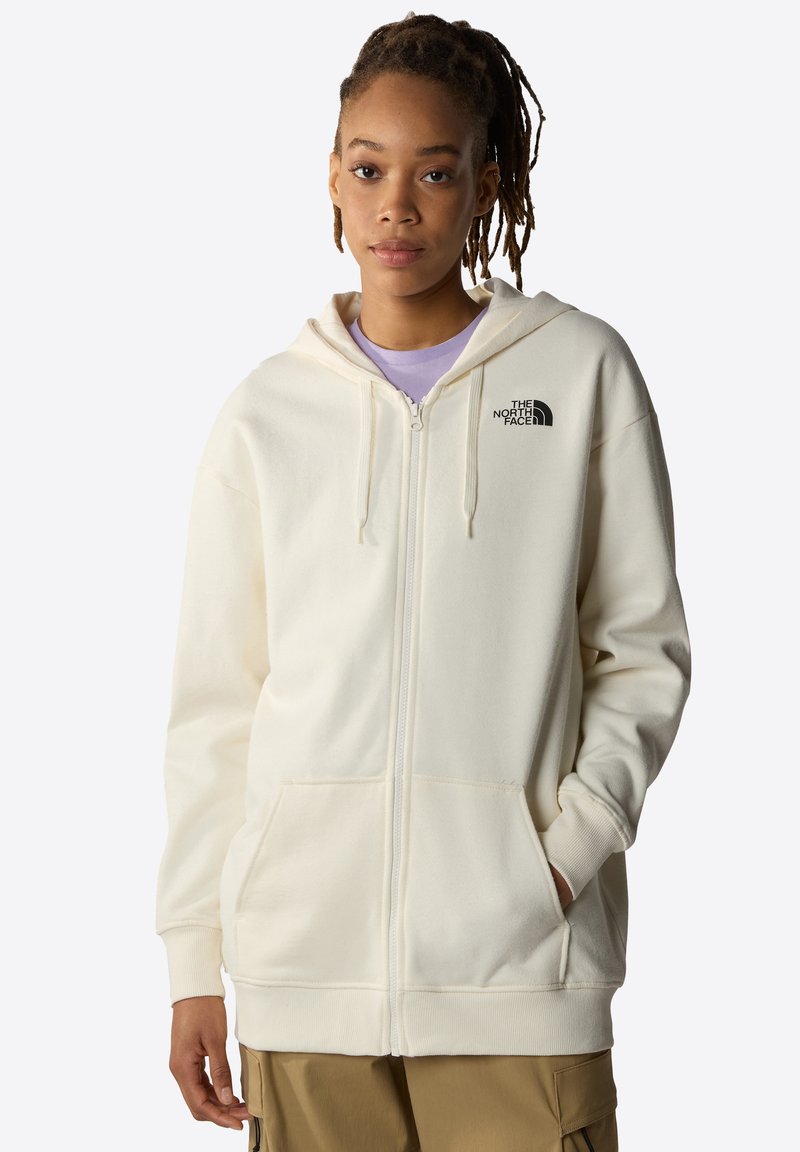 The North Face OPEN GATE FULL  - Sudadera con cremallera - white dune