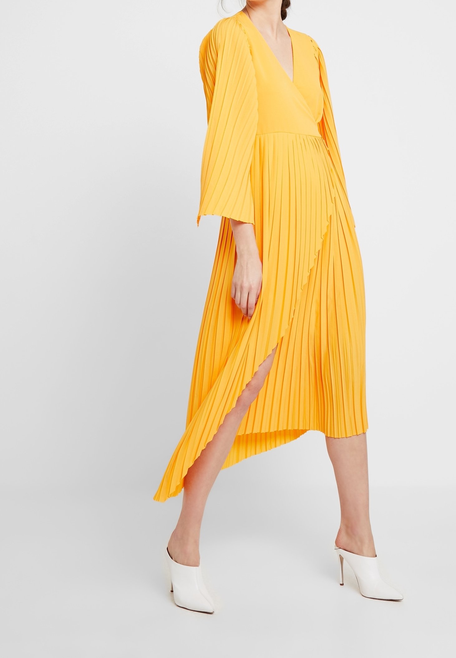 Selected Maxi dress - yellow - (Pre-owned)