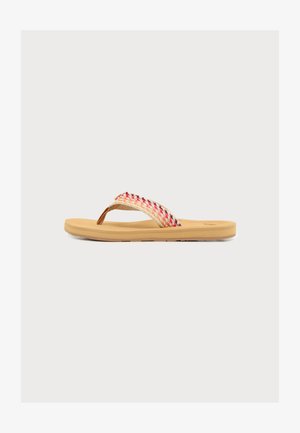 Roxy, PORTO ROPE - T-bar sandals - mock orange