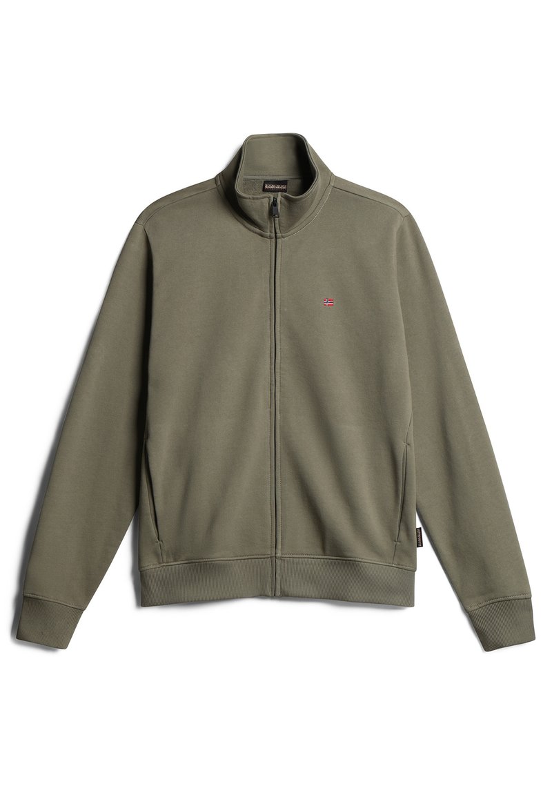 Napapijri Balis small logo sweatshirt in khaki