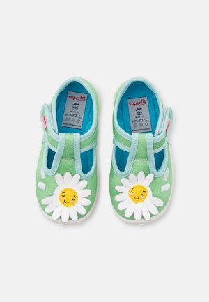 SPOTTY - Chaussons - grün/weiß