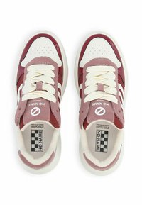 No Name BRIDGET GRAIN CRUMP - Baskets basses - burgundy dove burg