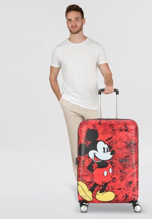 American Tourister WAVEBREAKER DISNEY SPINNER  - Trolley - mickey comics red