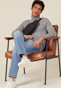 BONOBO Jeans LANGARM - Strickpullover - gris foncé