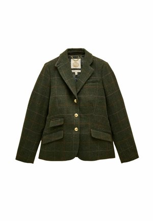 REGULAR FIT - CANTERLY HERRINGBONE  TWEED HACKING  - Blazer - green