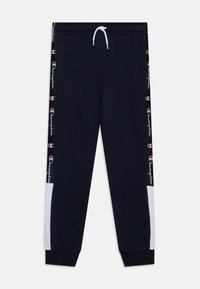 Champion RETRO SPORT PANTS UNISEX - Spodnji deli trenirk - new navy/white