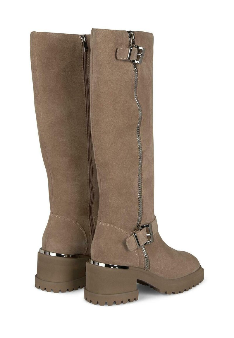 Unas Botas Botas Altas Marron Claro Bota Feminina Cano Alto