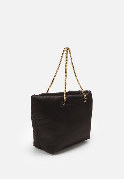 Tory Burch ELLA PUFFY CHAIN TOTE - Shopping bag - black