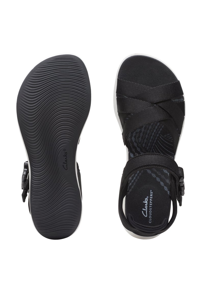 Damen Sneaker | Clarks MIRA TIDE D Plateausandalette black/schwarz - FC84308 Damen Sneaker | Clarks MIRA TIDE D Plateausandalette black/schwarz - FC84308