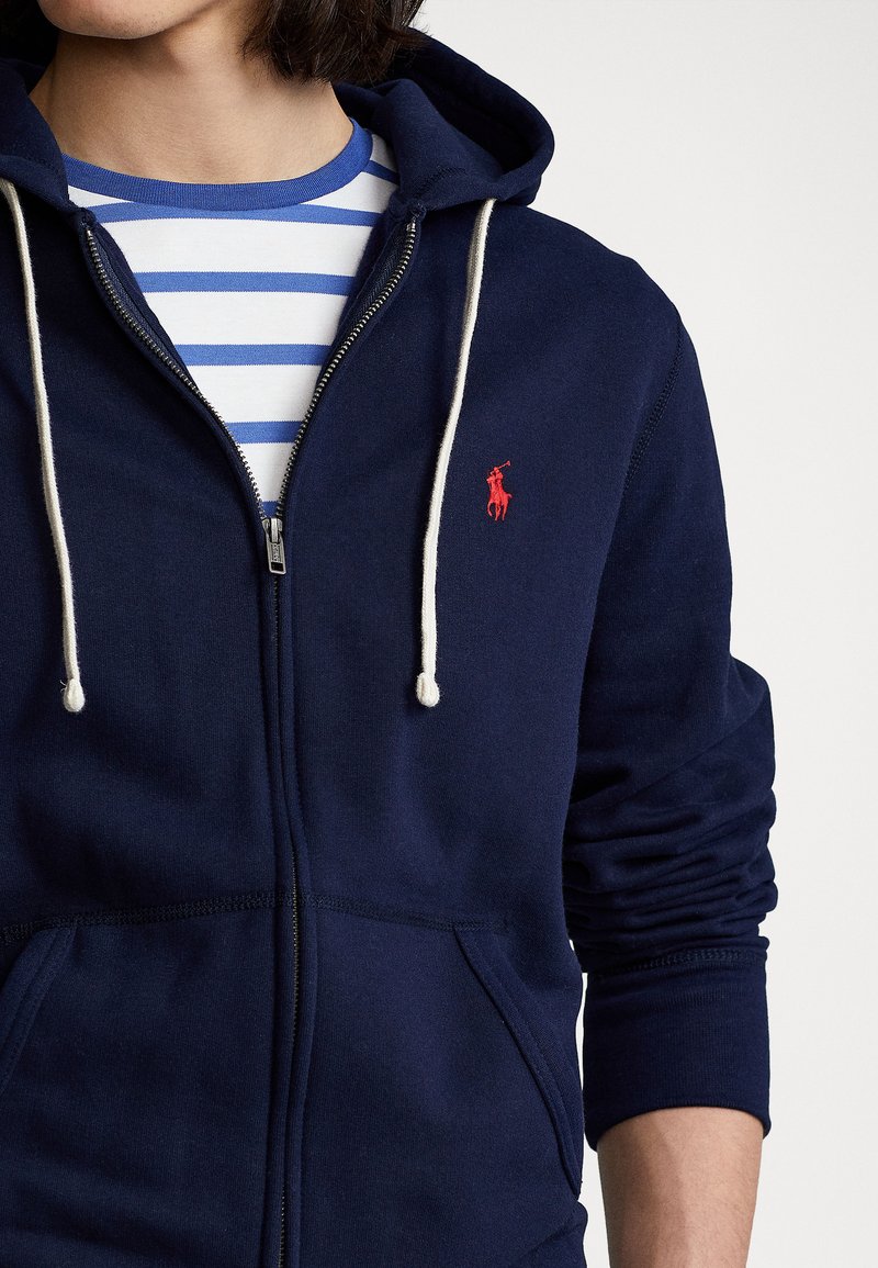 Polo Ralph Lauren THE RL FLEECE FULL-ZIP HOODIE - Zip-up sweatshirt -  cruise navy/dark blue - Zalando.de
