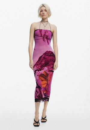 LACROIX - Rochie tip creion - red