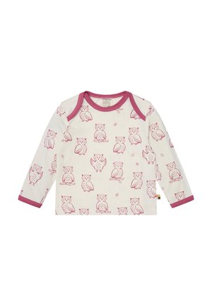 SHIRT LANGARM MIT DRUCK - Maglietta a manica lunga - rouge