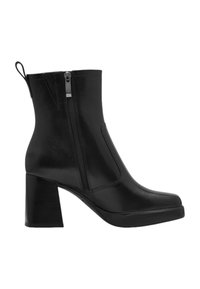 Tamaris Botines con plataforma - black