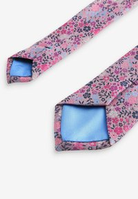 Next SAGE WITH FLORAL SET - Nosinaitė į švarko kišenę - pink floral blue