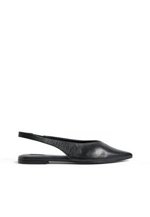 Slingback ballerina´s - black