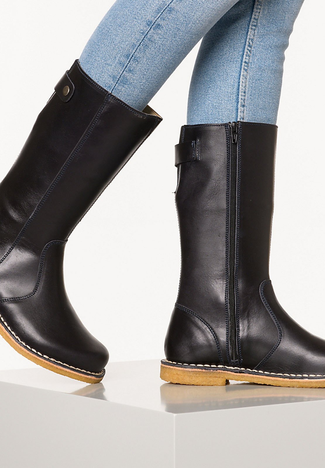 Grünbein CHARLOTTE - Boots - dunkelblau 