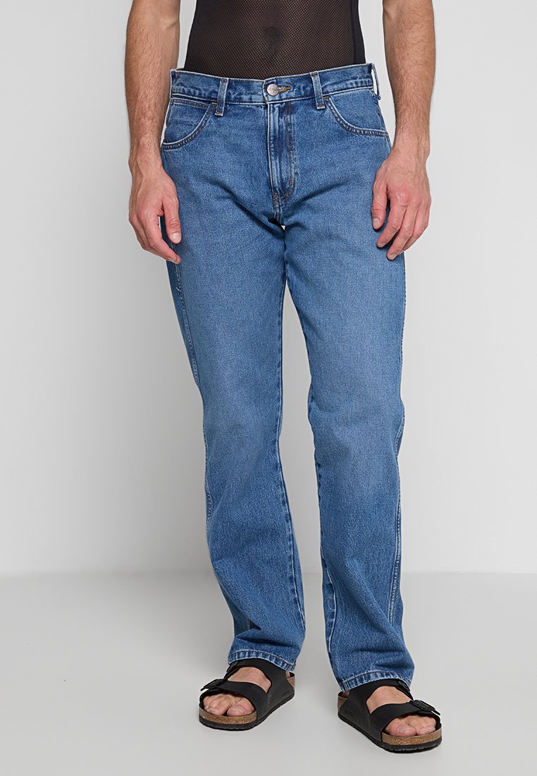 Wrangler Straight leg jeans turquoise