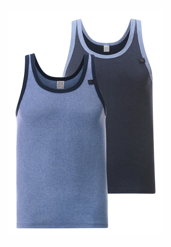 2 PACK - Unterhemd/-shirt - dunkelblau
